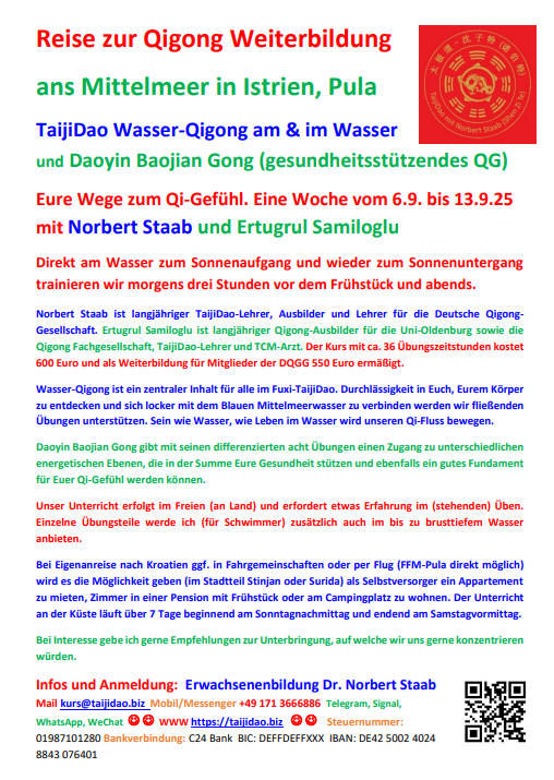Reise nach Kroatien/Pula 2025