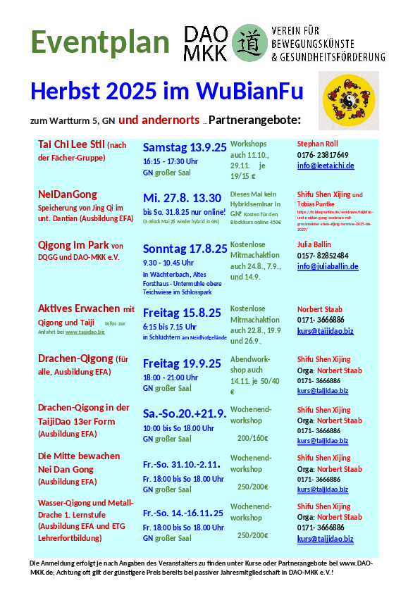 Eventplan Herbst 2025 Stand 26.8.2025