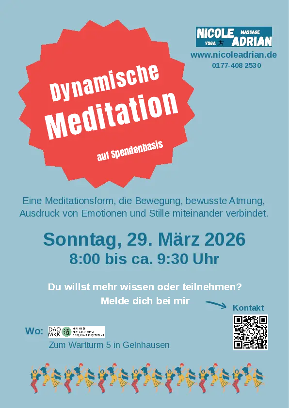 Dynamische Meditation mit Nicole Adrian