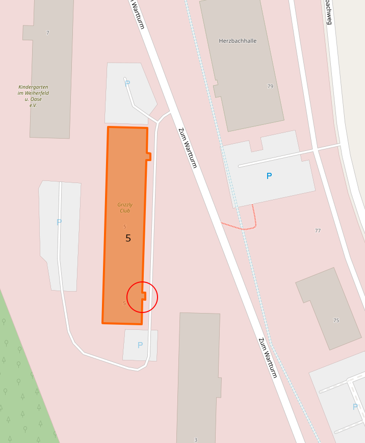 Karte von OpenStreetmap